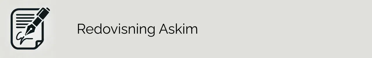 Redovisning Askim