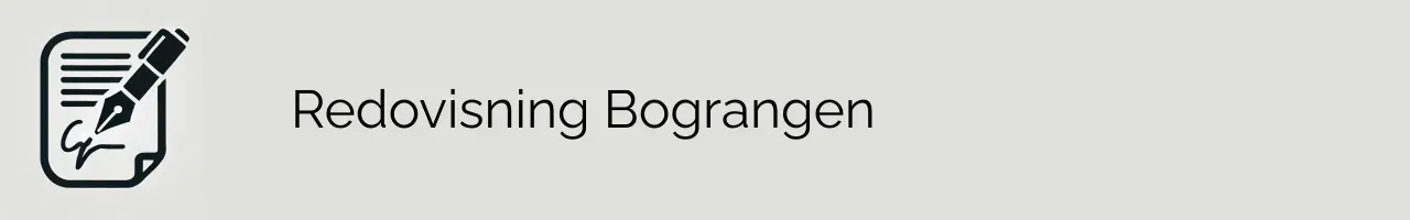 Redovisning Bograngen