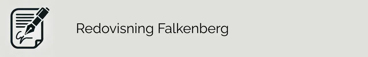 Redovisning Falkenberg