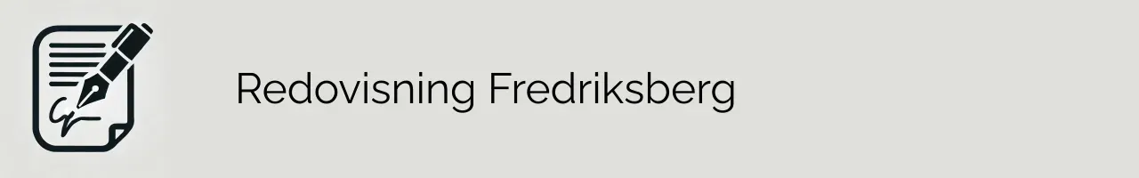 Redovisning Fredriksberg