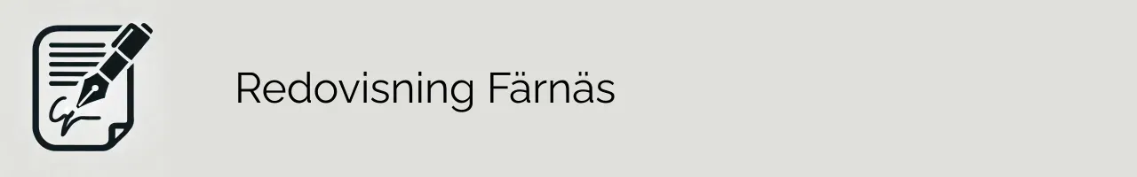 Redovisning Färnäs