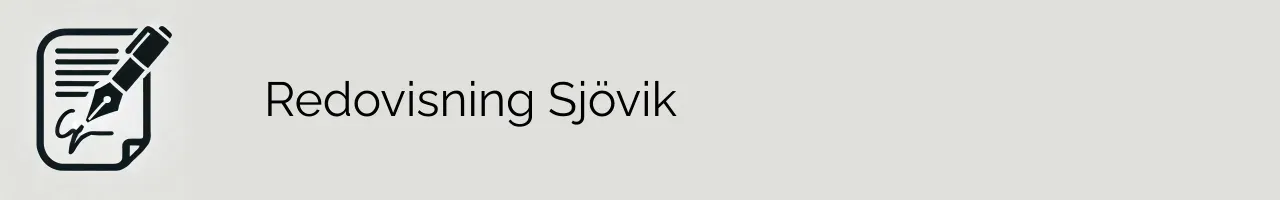 Redovisning Sjövik