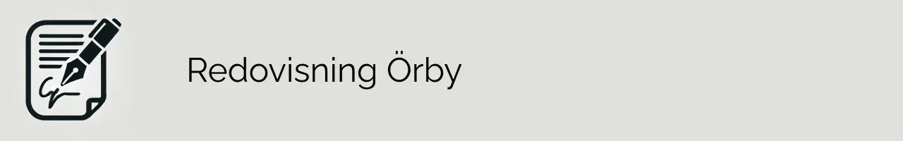 Redovisning Örby